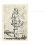 Man with his hat in hand by Anonymous