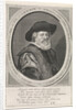 Portrait of Jeremias Pierssene by Paulus Pontius