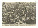 The death of Giovanni de Medici by Philips Galle