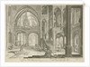 Interior of St. John Lateran in Rome by Claes Jansz. Visscher II