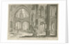 Interior of St. John Lateran in Rome by Claes Jansz. Visscher II