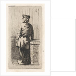 Young man wearing clogs by Jan Weissenbruch