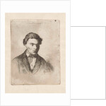 Self Portrait of Frederik Hendrik Weissenbruch by Frederik Hendrik Weissenbruch