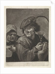 Man with jug and wine glass, variant A by Jan van der Bruggen