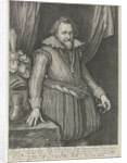 Portrait of Filips Willem, Prins van Oranje by Jacob Matham