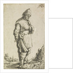 Standing man by Monogrammist NE