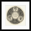 Medallion with Caesar, Claudius and Otho by Theodor de Bry