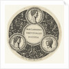 Medallion with Caesar, Claudius and Otho by Theodor de Bry