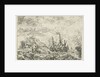 Ships on a stormy sea by Bonaventura Peeters I