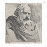 Bust of an old bearded man by Michael Sweerts