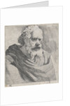 Bust of an old bearded man by Michael Sweerts