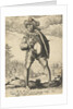 Soldier with sword and shield by Hendrick Goltzius