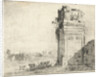 Ruin of Arch of Constantine in Rome by Cornelis van Poelenburch