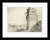 Ruin of Arch of Constantine in Rome by Cornelis van Poelenburch