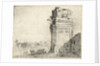 Ruin of Arch of Constantine in Rome by Cornelis van Poelenburch