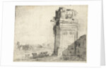 Ruin of Arch of Constantine in Rome by Cornelis van Poelenburch