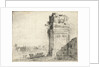 Ruin of Arch of Constantine in Rome by Cornelis van Poelenburch