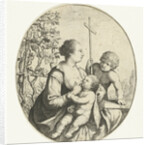 Mary with Christ and John the Baptist by Willem Basse