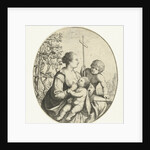 Mary with Christ and John the Baptist by Willem Basse