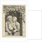 Couple in a doorway by Nicolaes van Haeften