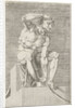 Figure from the Sistine Chapel, Rome Italy by Michelangelo