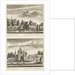 Alkmaar with city gates and the Great Church by Anonymous