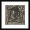 Self Portrait of Michiel van Musscher in allegorical frame by Michiel van Musscher
