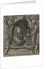 Self Portrait of Michiel van Musscher in allegorical frame by Michiel van Musscher