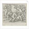 Fighting putti by Peter van Lint