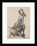Hercules kills the Hydra of Lerna by Nicolaes Visscher I