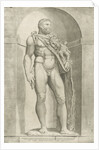 Statue of Emperor Commodus as Hercules by Antonio Lafreri