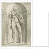 Statue of Emperor Commodus as Hercules by Antonio Lafreri