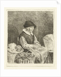 Old woman by Quiringh Gerritsz. van Brekelenkam