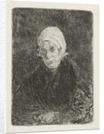 Katwijk old woman by Jozef Israëls