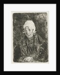 Katwijk old woman by Jozef Israëls
