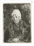 Katwijk old woman by Jozef Israëls