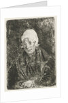 Katwijk old woman by Jozef Israëls
