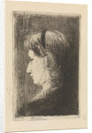 Portrait of Aleida Schaap by Jozef Israëls