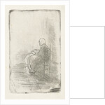 Seated woman by Jozef Israels