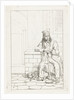 Beggar with dog by Karel Frederik Bombled