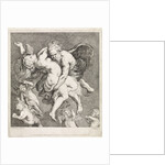 Boreas abducts Oreithyia by Philippe Lambert Joseph Spruyt