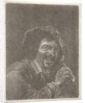 Man with a Pipe by Jan Verkolje I Petrus Staverenus