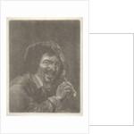 Man with a Pipe by Jan Verkolje I Petrus Staverenus