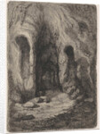 In a cave by Theodoor Schaepkens