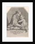 Mary with Child by Johan Fricius