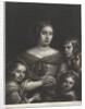 Portrait of a mother with four children by Wallerant Vaillant