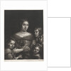 Portrait of a mother with four children by Wallerant Vaillant