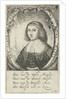 Portrait of Anna Maria van Schurman, Paulus Lesire by Cornelis Boey