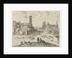 View of the Roman Forum by Willem van Nieulandt II