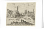 View of the Roman Forum by Willem van Nieulandt II